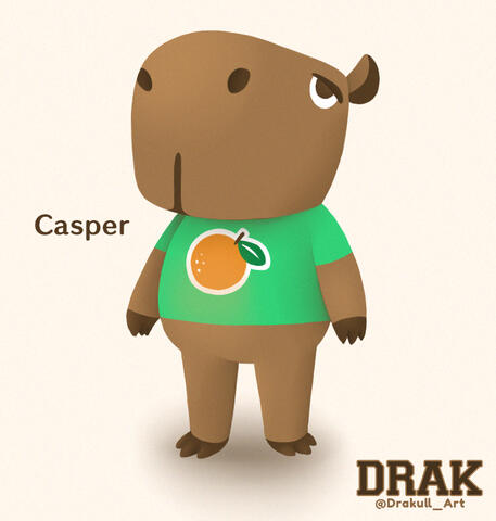 Casper The Capybara